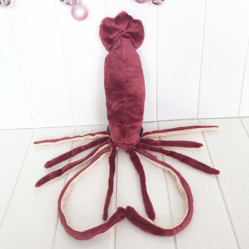 Wj Juguete De Pulpo De Simulación De Calamar De Peluche