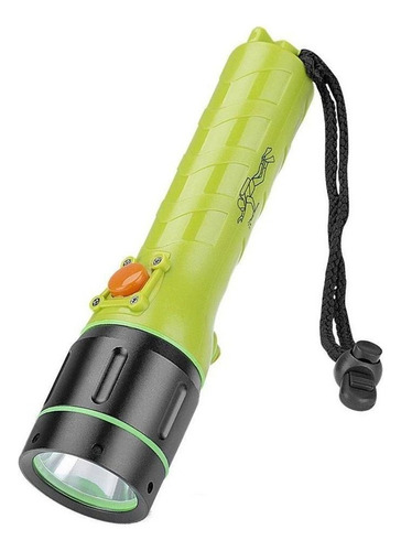 C Linterna De Buceo Profesional Cree Xml-t6, Reflector Subacuá