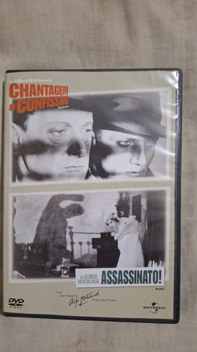 Livro + Dvd Alfred Hitchcock Intriga Internacional ( Cary Grant) + Trama Macabra ( Karen Black, Bruce Dern) + Chantagem E Confissão + Assassinato! Original Novos