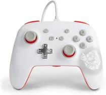 Comprar Control Alambrico Power A Mario White Switch Con Jack 3.5