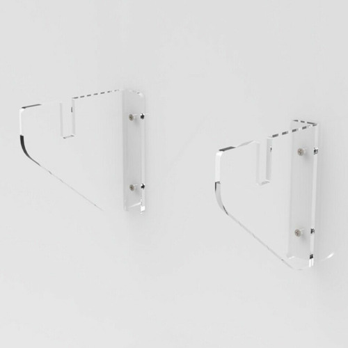 Soporte Para Colgar En Pared, 4 Piezas, Transparente, Monopa