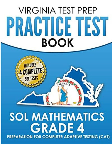 Libro: Virginia Test Prep Practice Test Book Sol Mathematics