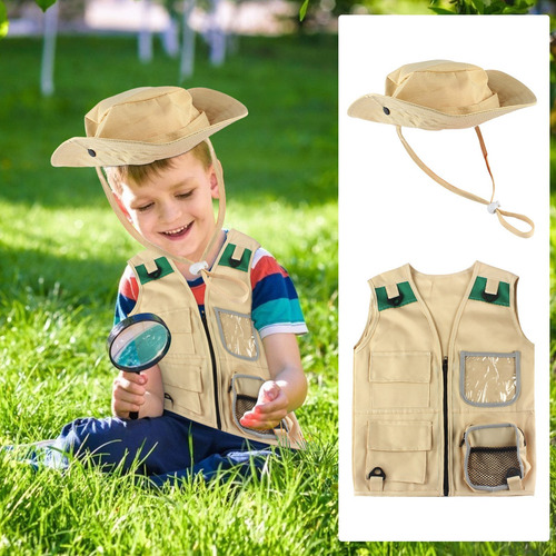 Toy Outdoor Adventure Chaleco Para Niños Sombreros Y Ves 990