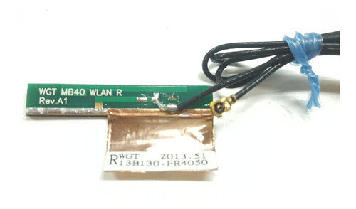Imagen 1 de 2 de Antena Wifi 68cm Negra Note Noblex Nb1503 Nb1502 Nb1501