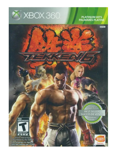 Tekken 6 - Xbox 360 Físico (platinum Hits) - Sniper