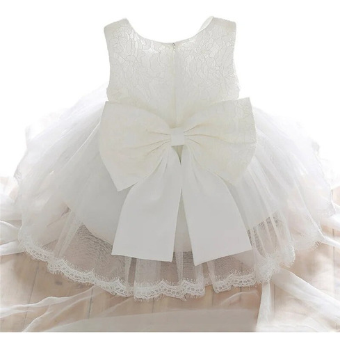 Vestido De Bautizo Para Niña Recién Nacida, Vestido De Fiest