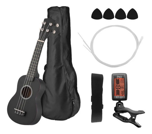 Kit De Ukelele Soprano Acústico De 21 Pulgadas Z