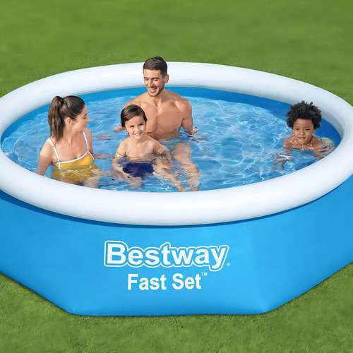 Piscina inflable Bestway Fast Set 1.880 litros 2.44 m x 61 cm