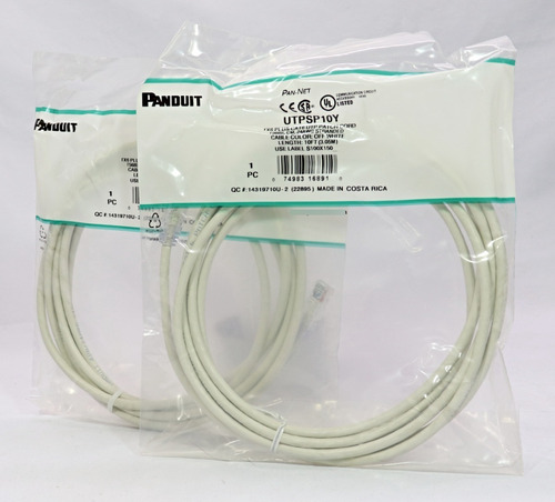 Cable Panduit Mod. Utpsp10y (nuevo)