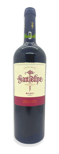 Vino San Felipe Varietales Tinto Malbec 750ml Argentina