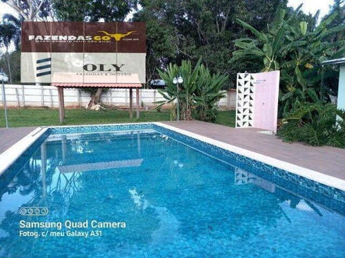 Imagem 4 de 12 de Chácara Próxima Ao Autódromo De Goiânia ! Com Piscina ! 13.336 Metros - 31