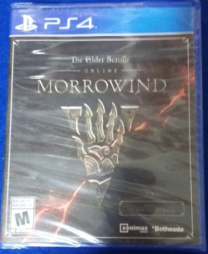 The Elder Scrolls Online Morrowind Ps4. Con 15% Descuento