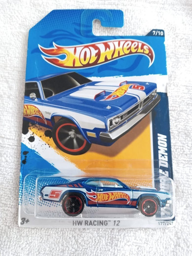 '71 Dodge Demon, Hw Racing 12, Team Hot Wheels, 2011