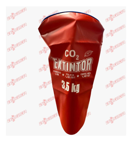Funda Especial Cobertor Extintor Co2 Matafuego 3.5kg