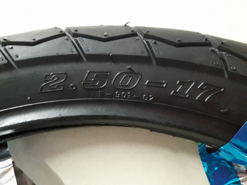 Cubierta 250-17 Delantera Motos 110 Wave Smash Zb Due
