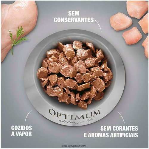 Sache Optimun Frango 85g Super Oferta Por Tempo Limitado