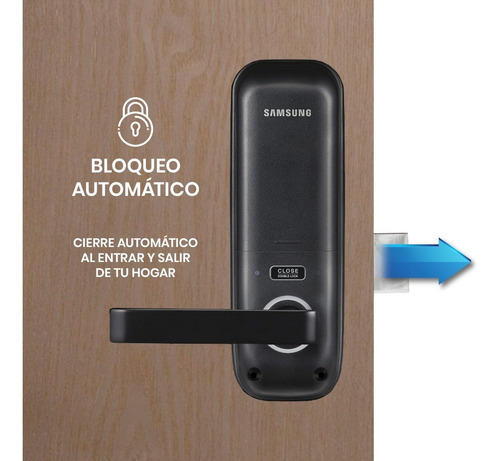 Imagen 6 de 6 de Cerradura Inteligente Mini Samsung Shp-h20. Pin Y Rfid.
