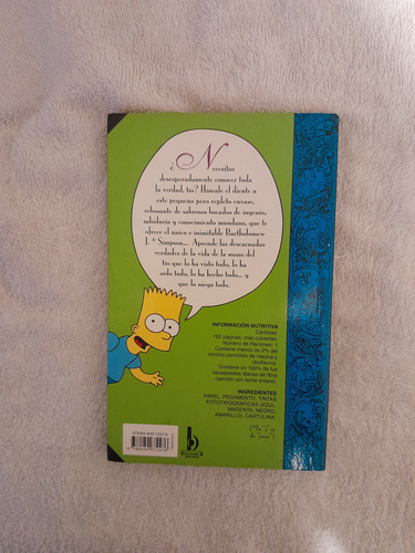Bart Simpson,guia Para La Vida.un Minilibro Para Los Perpl.. (Usado)
