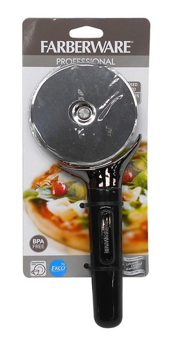 Cortador De Pizza Farberware De Acero Inoxidable Con Logo