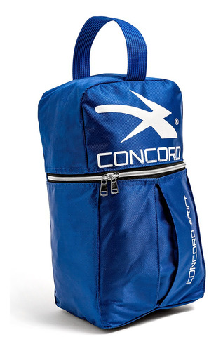 Mochila Porta Zapatos Juvenil Concord Z2300 Azul D6