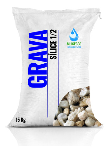 Grava Silice 1/2 Mayor Y Detal Saco 15kg Caracas Material