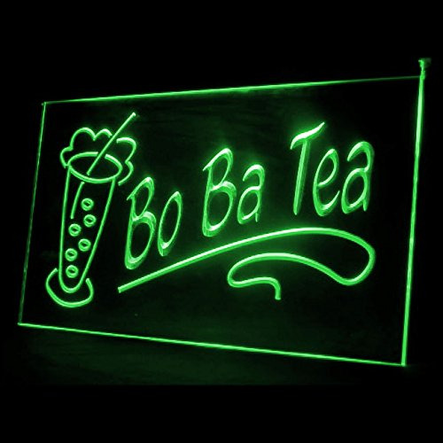 110084 Abierto Boba Te Bo Burbuja Perla Bebida Pantalla Led