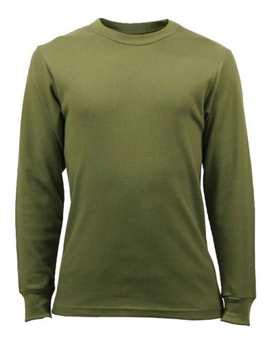 Abrigo Termal Camiseta Militar Verde Outlet