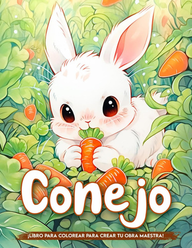 Libro De Colorear Conejo: Páginas Para Colorear De Éxt 71-33