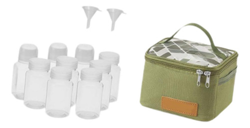 Kit De Especias De Campamento Con Dispensadores De Verde