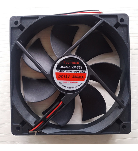 Fan Cooler 12 Centímetros 12 V 