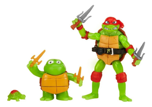 Pack Tortugas Ninja Mutantes Formación De Un Ninja Raphael