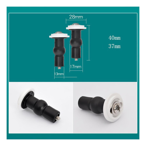 2 Tornillos Para Asiento De Inodoro, Universales,
