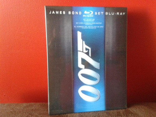 007 James Bond Set Blu-ray Con 3 Películas. Nuevo!