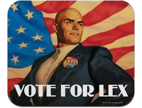 Superman Voto Para Lex Perfil Bajo De Ratón Alfombrill...