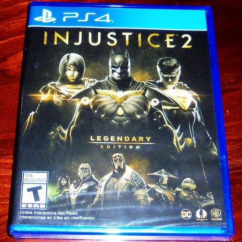 Videojuego Injustice 2 Legendary Edition Ps4 Fisico Sellado