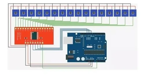Modulo Cd74hc4067 Multiplexor De 16 Canales