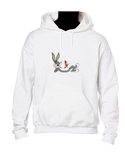 Buso Buzo Unisex Bugs Bunny Personalizado