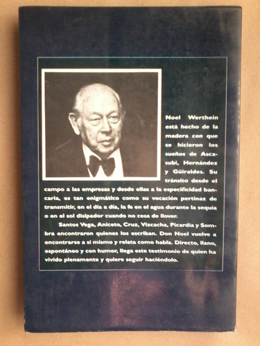 Sentir Y Pensar Del Hombre - Noel Werthein (Usado)