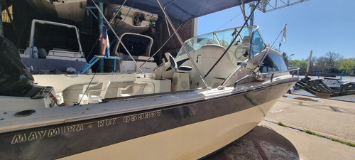 Imagen 10 de 25 de Lancha Crucero Gg730 Cabinado Motor Suzuki 140hp 4 Tiempos