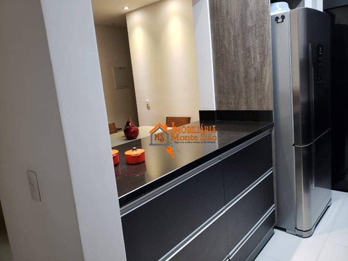 Imagem 8 de 18 de Apartamento A Venda Com 2 Dormitórios À Venda, 83 M² Por R$ 670.000 - Picanco - Guarulhos/sp - Ap3428