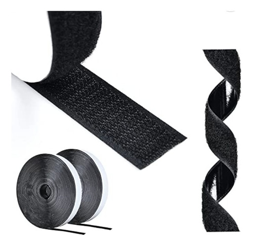 Velcro Adhesivo 5 Metros Macho Y 5 Metros Hembra