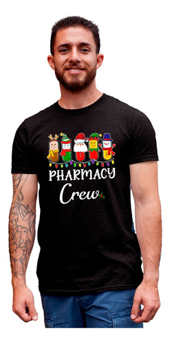 Playera De Navidad Dama O Caballero De Pharmacy Crew 