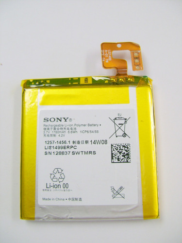 Bateria Para Sony Xperia T  Lis1499erpc Lt30i Lt30p Lt30at