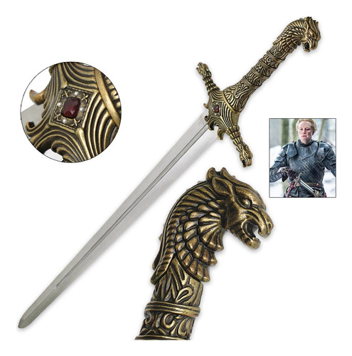 Espada Oathkeeper De 100 Cm Acero 440 Base