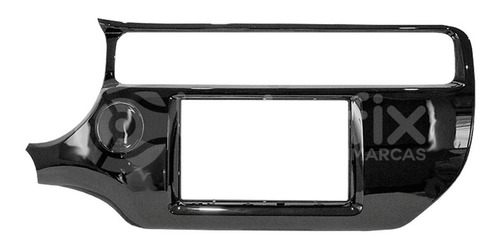 Imagen 2 de 2 de Adaptador 2 Din Kia Rio R K3 2015 Up Metrakit