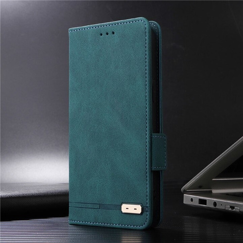 Funda Tipo Cartera Con Textura De Piel De Lujo Para Motorola