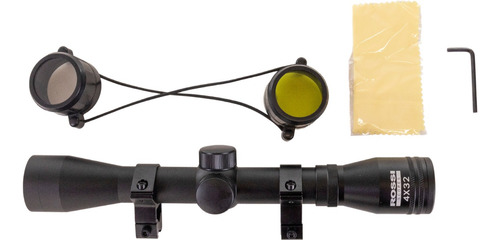 Airsoft Luneta Rossi 4x32 C/ Mount 11mm Ou 20/22 Mm