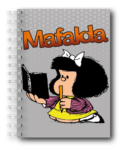 Cuaderno De Mafalda + Separador A Tono - Escritora