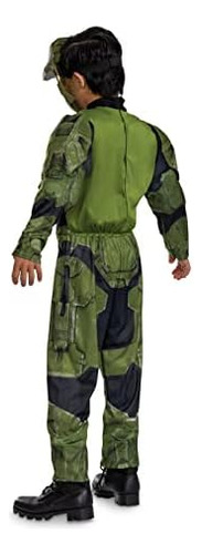 Fantasia De Master Chief Para Crianças, Macacão E Capacete