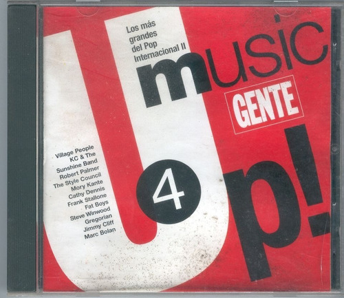 Gente Music Up Volumen 4 - Cd Original Usado